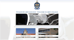 Desktop Screenshot of greycollege.co.za